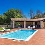 House Edera In Istria For 6 People With Large Garden And Salt - Water Private Pool *