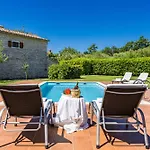 House Edera In Istria For 6 People With Large Garden And Salt - Water Private Pool Juršići