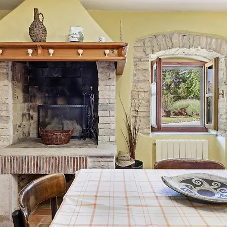 House Edera In Istria For 6 People With Large Garden And Salt - Water Private Pool *